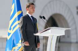 Президент Зеленський на святкуванні Дня Незалежності у Києві, 24 серпня