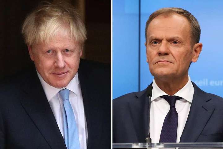 «Містер без угоди»: Джонсон і Туск посварилися через Brexit