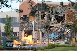 В американському штаті Меріленд вибухом зруйнувало частину торгового центру