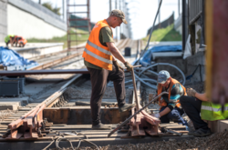 Капітальний ремонт на Борщагівській гілці швидкісного трамвая