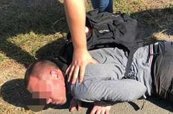 Підозрюваного затримано у приватному секторі одного з районів Києва