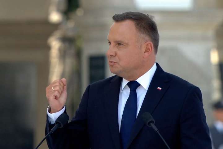 Президент Польщі закликав лідерів світу бути рішучими щодо російської агресії, щоб не повторилась світова війна