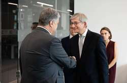 Петро Порошенко та Євген Чолій