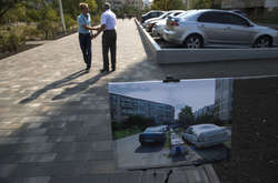 Кличко перевірив ремонт дворів на Троєщині (фото)