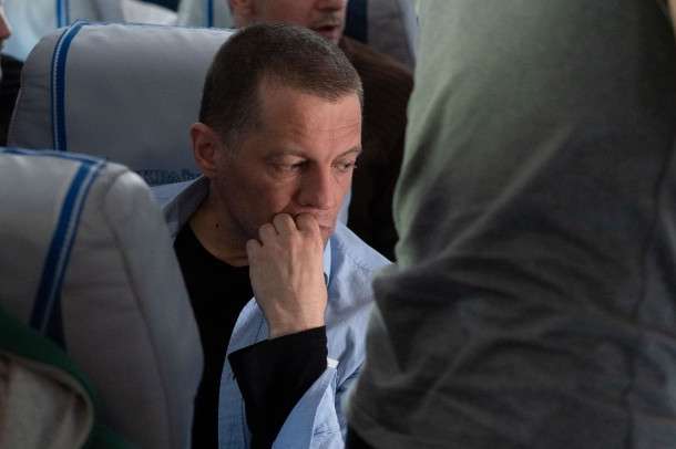 <span>Звільнений політв'язень Роман Сущенко </span> - Сущенко подякував Зеленському і Порошенку за звільнення (фото, відео)