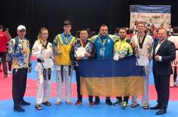 Украинцы завоевали пять медалей на чемпионате Европы по тхэквондо