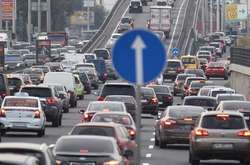 Київ «стоїть» у заторах