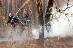 У зоні ЧАЕС сталася пожежа