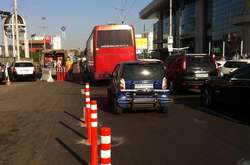 Делініатори унеможливлять хаотичне паркування