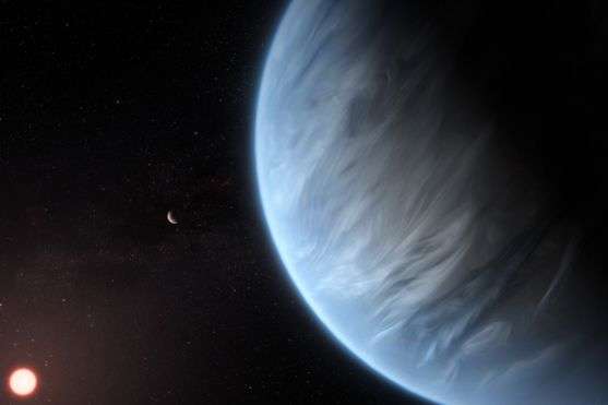 На потенциально обитаемой планете астрономы впервые обнаружили воду