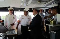 Церемонія випуску українських моряків, які пройшли навчання та підготовку у США