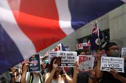 Протестуючі в Гонконзі просять допомоги Великої Британії