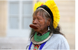 Претендентом на Нобеліаську премію миру – 2020 став лідер бразильського племені