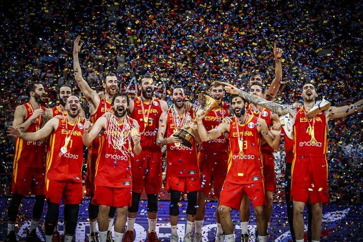 Іспанія вдруге перемогла на чемпіонаті світу з баскетболу