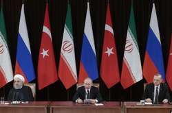 Ердоган, Путін та Роугані зустрічаються в Туреччині