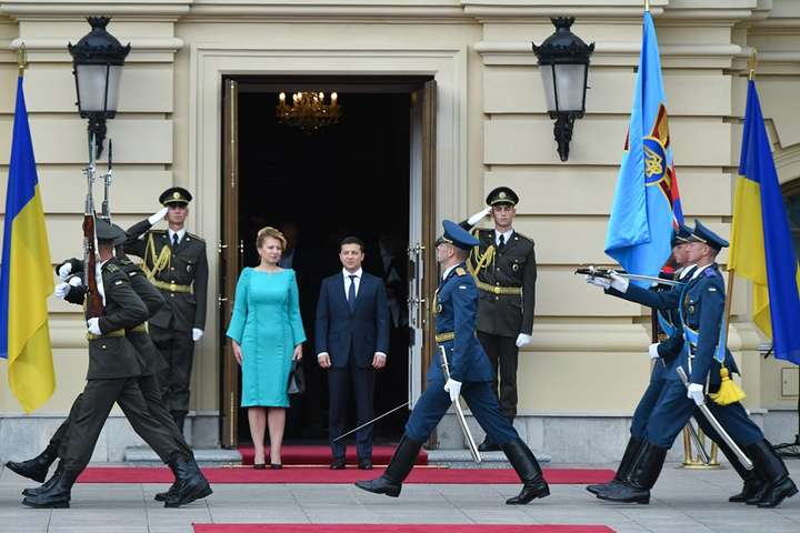 Зеленський зустрівся із президенткою Словаччини