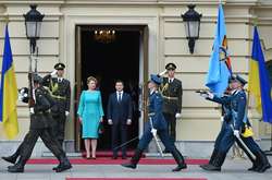 Зеленський зустрівся із президенткою Словаччини