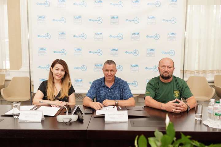 «Фармак» і ГО «Українська медична місія» підписали меморандум про співпрацю задля збереження здоров’я населення України