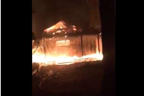 Пожежа у будинку Гонтаревої під Києвом - Невідомі дотла спалили будинок Гонтаревої під Києвом