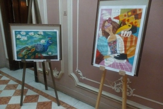Роботи юних одеських художників представили на виставці в Болгарії