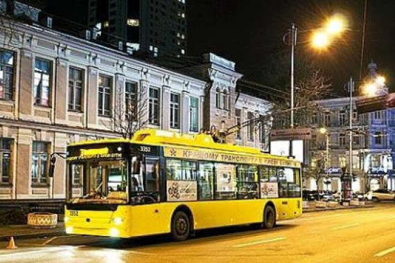 Сьогодні режим роботи столичних тролейбусів буде скорочено