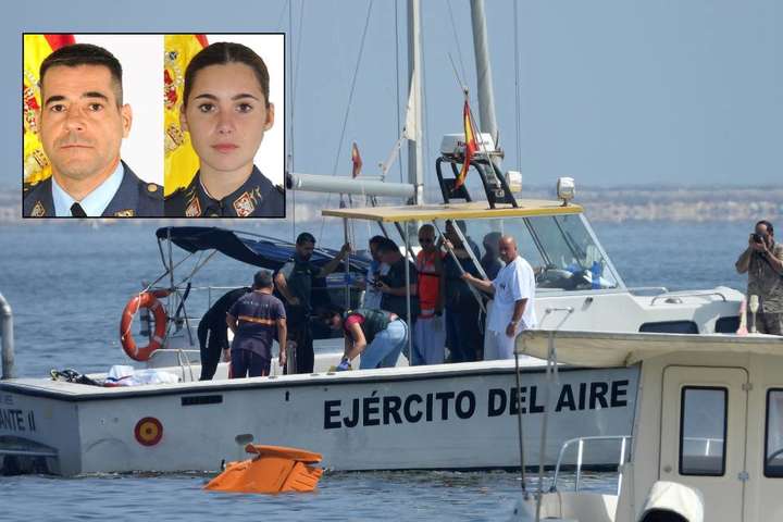 Літак військово-повітряних сил Іспанії впав у море, є загиблі