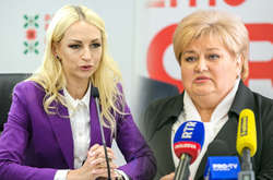 Підозрювані у шахрайстві депутатки Марина Таубер і Регіна Апостолова