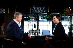  П’ятий президент України Петро Порошенко в ефірі програми «Рандеву» 