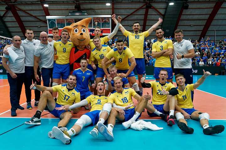 Збірна України з волейболу вперше вийшла чвертьфінал чемпіонату Європи