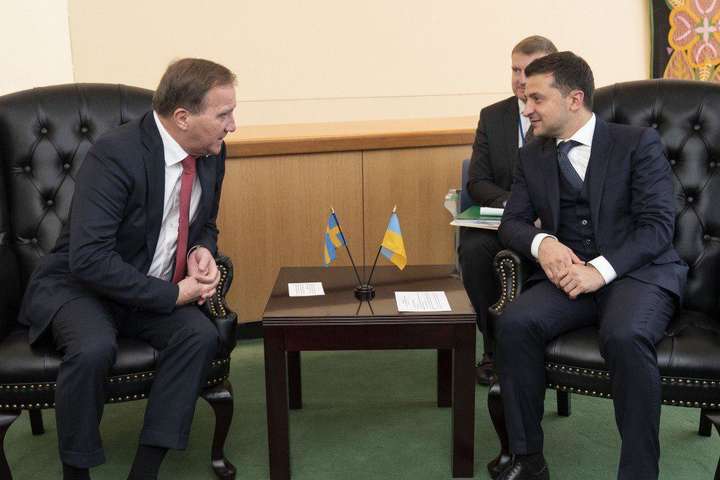 Зеленський і прем’єр Швеції обговорили перспективи перемовин щодо Донбасу