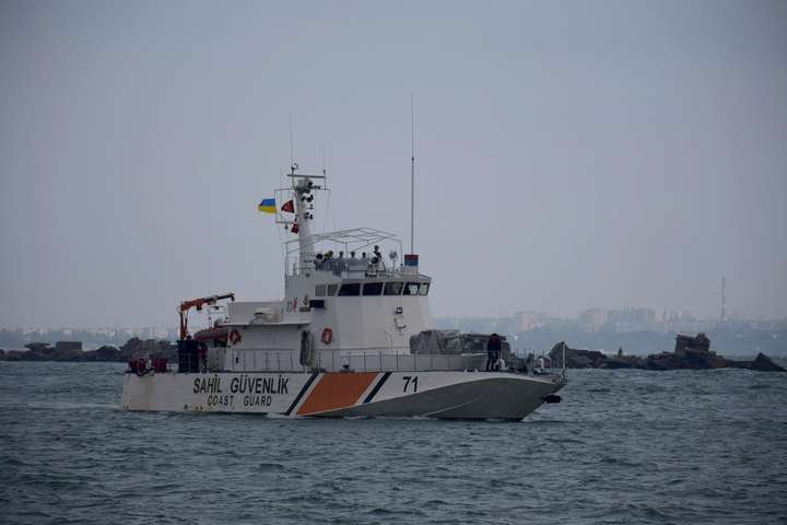 В Одесу вперше прибув корабель Берегової охорони Туреччини (фото)