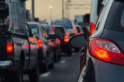 Ускладнений рух на Північному і Південному мосту, мосту Патона і Гаванському мосту.