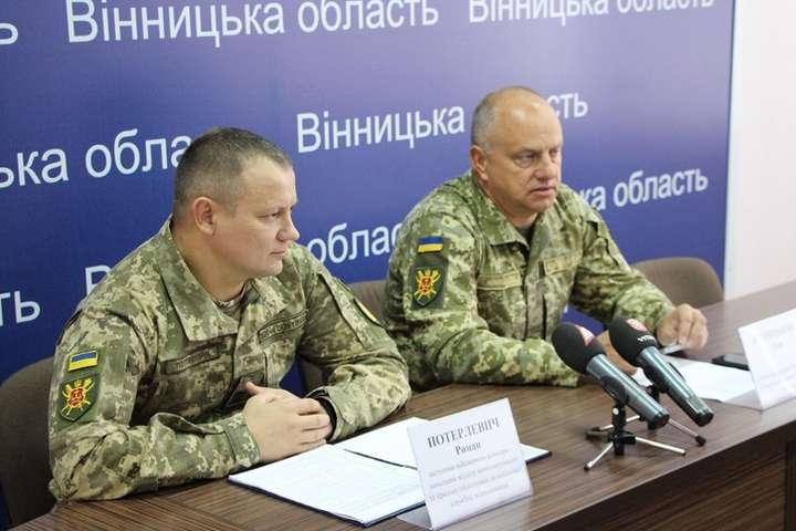 З Вінниччини для проходження строкової військової служби восени буде направлено 720 призовників