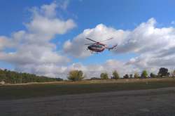 В уманських рятувальників з’явився гелікоптер для транспортування хворих паломників