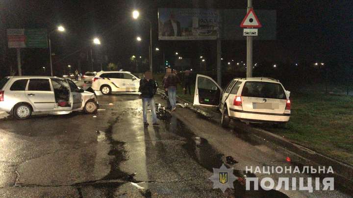 На Дніпропетровщині через п'яного поліцейського в ДТП травмувалися троє людей