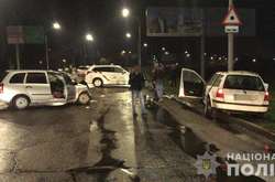 На Дніпропетровщині через п'яного поліцейського в ДТП травмувалися троє людей