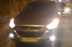 Патрульні зупинили Hyundai, який хаотично маневрував дорогою