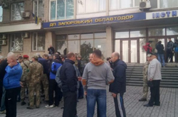 У Запоріжжі ветерани АТО почали безстрокову акцію протесту