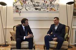 Олег Сенцов встретился с президентом Франции Эммануэлем Макроном