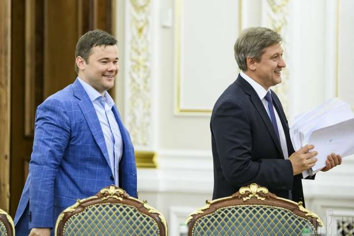 Данилюк розповів про непрості відносини з главою Офісу президента Богданом