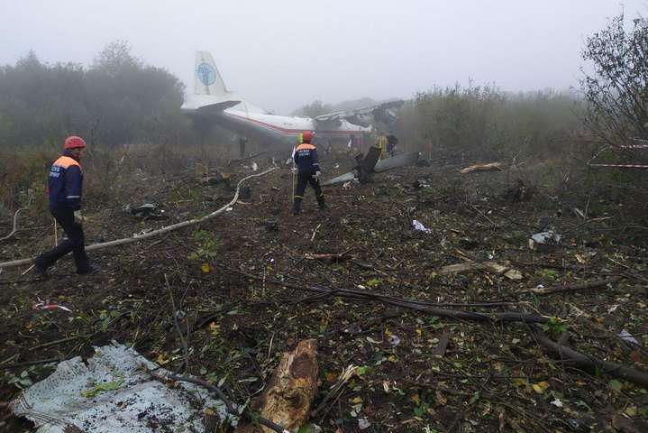 В аэропорту «Львов» сообщили подробности об аварии самолета Ан-12