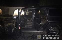 На Ривненщине неизвестные подожгли авто депутата (фото)