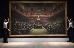 Новый рекорд для художника: Картину Бэнкси продали на Sotheby's за $12 миллионов