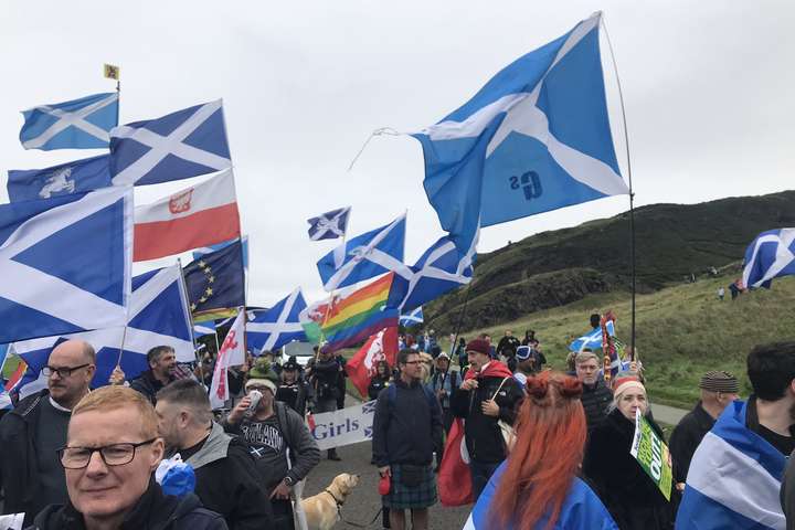 В Единбурзі відбувся марш за незалежність Шотландії