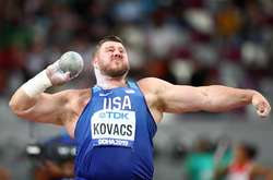 Американець Джо Ковач переміг у штовханні ядра з фантастичним результатом 22,91 метра