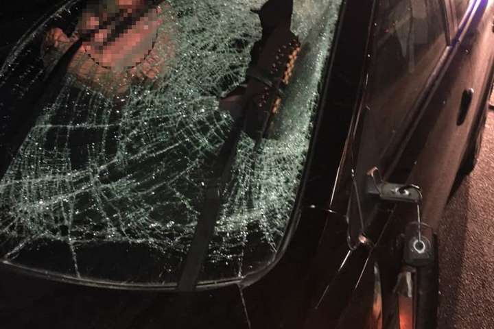 На трасі Київ-Одеса Mitsubishi збив на смерть пішохода (фото)