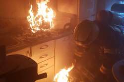 Займання сталося на кухні двохкімнатної квартири