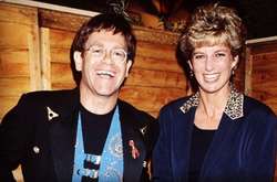 Элтон Джон и принцесса Диана