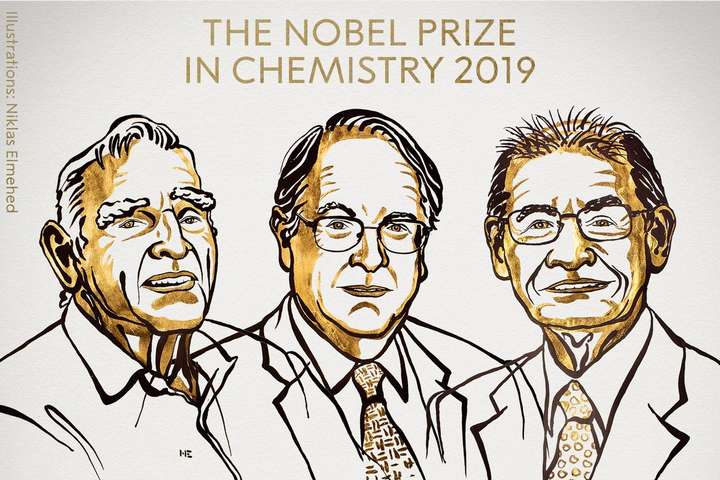 Нобелівську премію з хімії вручили розробникам літій-іонних батарей