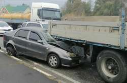  У ДТП потрапили вантажівка Volvo і легкові авто Suzuki і Geely 